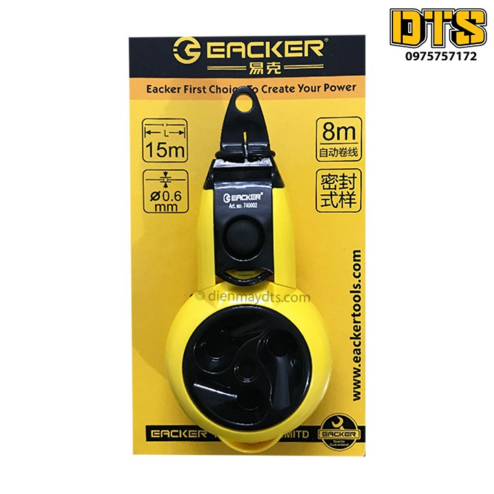 Búng mực - Búng mực tự động Eacker, Kapusi 15m - Tặng lọ mực sử dụng ngay