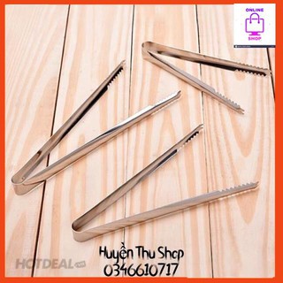Dụng cụ gắp đá- gắp thức ăn inox bền đẹp