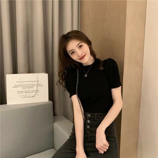 Áo len tay bồng cho nữ