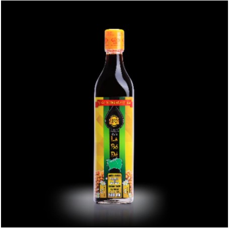 Nước tương Lá Bồ Đề 500ML [Nước Tương Chay Cao Cấp] - 500ML Soy Sauce "Bohdi leaf" Glass Bottle
