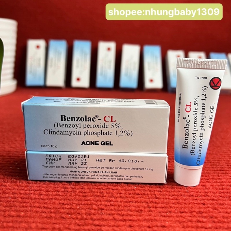 Benzolac CL loại bỏ mụn, liền sẹo mụn