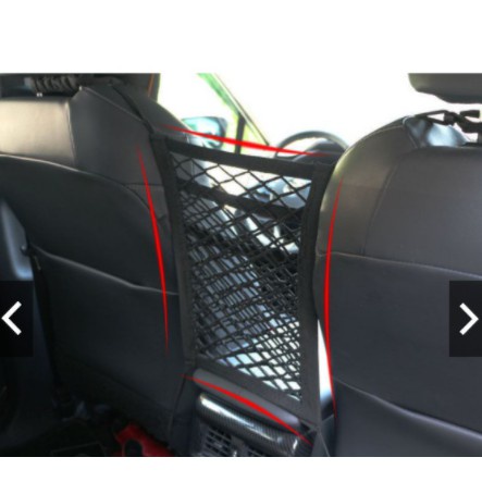 Túi Lưới Đựng Khăn Giấy Gắn Ghế Xe Hơi Tiện Lợi