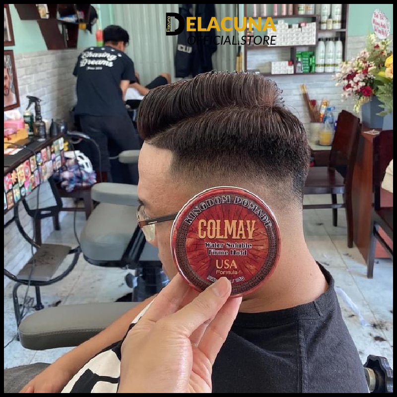 Sáp vuốt tóc nam Colmav Kingdom Pomade Ver 2 giữ nếp cao cấp hương nước hoa Delacuna C02