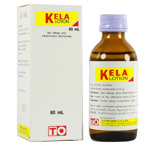KELA LOTION viêm nang lông nội địa 60ml Thái Lan
