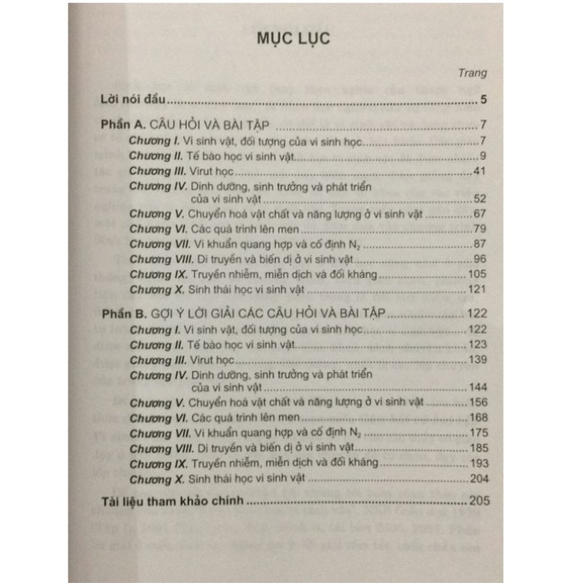 Sách - Câu hỏi và bài tập Vi sinh học
