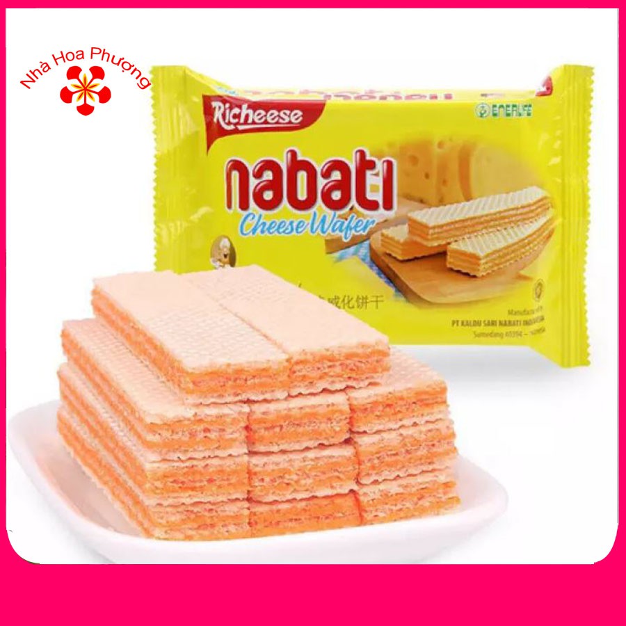 Bịch 10 Gói Bánh Nabati Socola Pho mai
