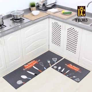 Sét thảm bếp 3D sang chảnh như ảnh
