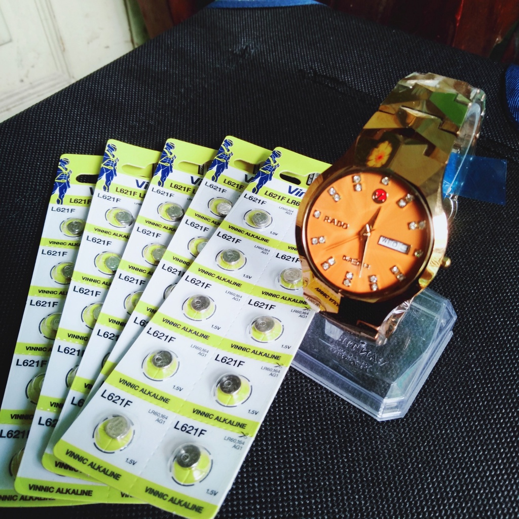 Pin Đồng Hồ Vinnic L621F LR60 LR621 364A AG1 Chính Hãng, Pin cho đồng hồ Rado nam nữ