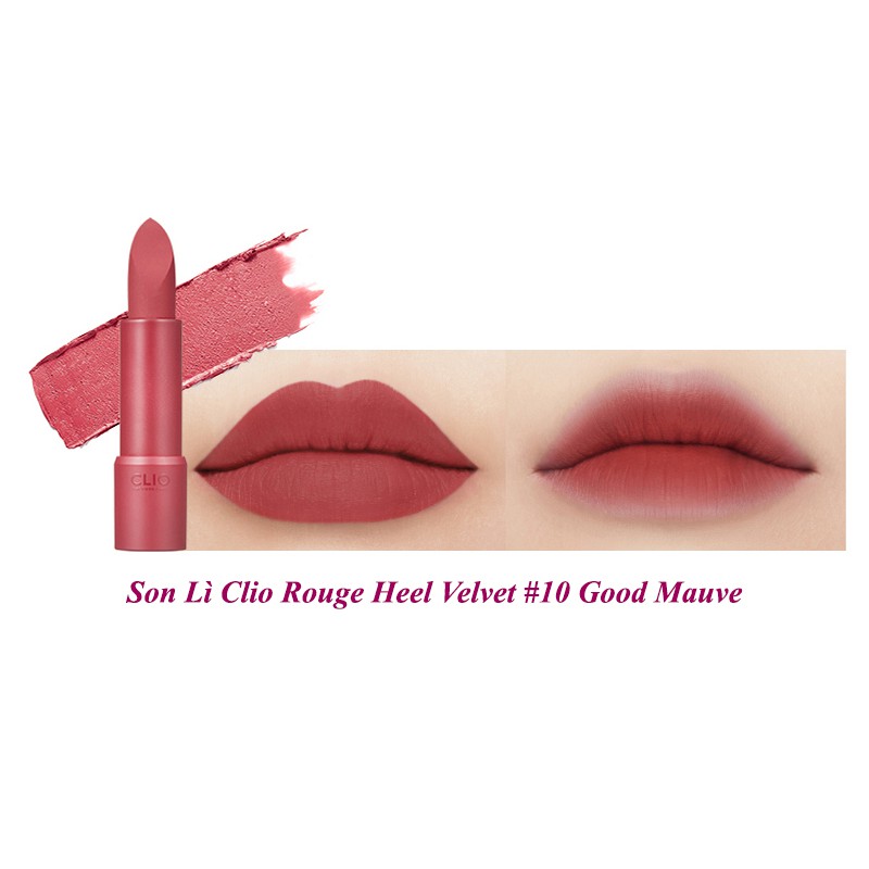 𝑺𝑶𝑵 𝑪𝑳𝑰𝑶 𝑹𝑶𝑼𝑮𝑬 𝑯𝑬𝑬𝑳 𝑽𝑬𝑳𝑽𝑬𝑻 10 Good Mauve : Hồng đất