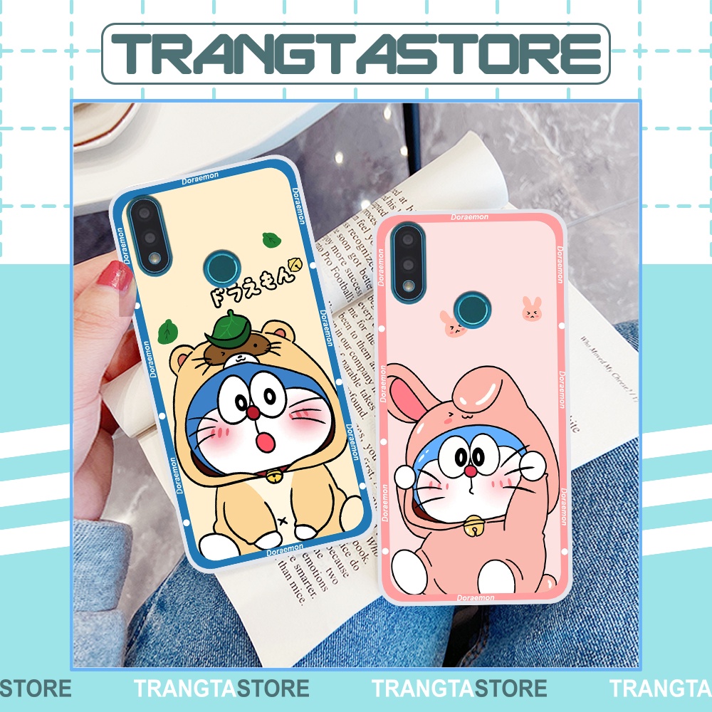 Ốp Vsmart Joy 2 Plus / Joy2+ in hình cặp đôi doremon, hổ, khủng long dễ thương
