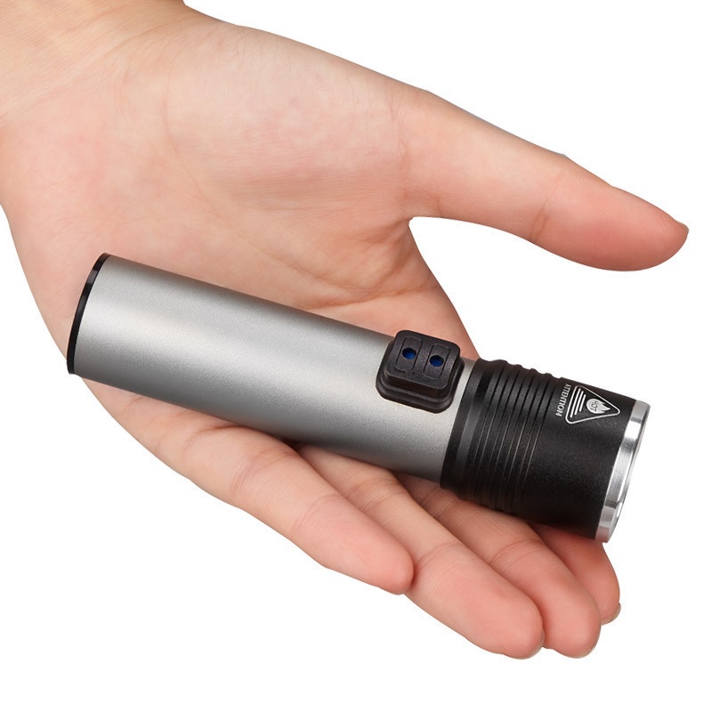 Đèn Pin LED Mini Chống Thấm Nước Sạc USB Mới