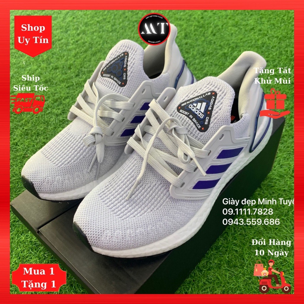 Giày Ultra-Boost6.0 Xám Xanh Sneaker thể thao Nam Nữ chất lượng cao, giá rẻ tốt nhất thị trường toàn quốc