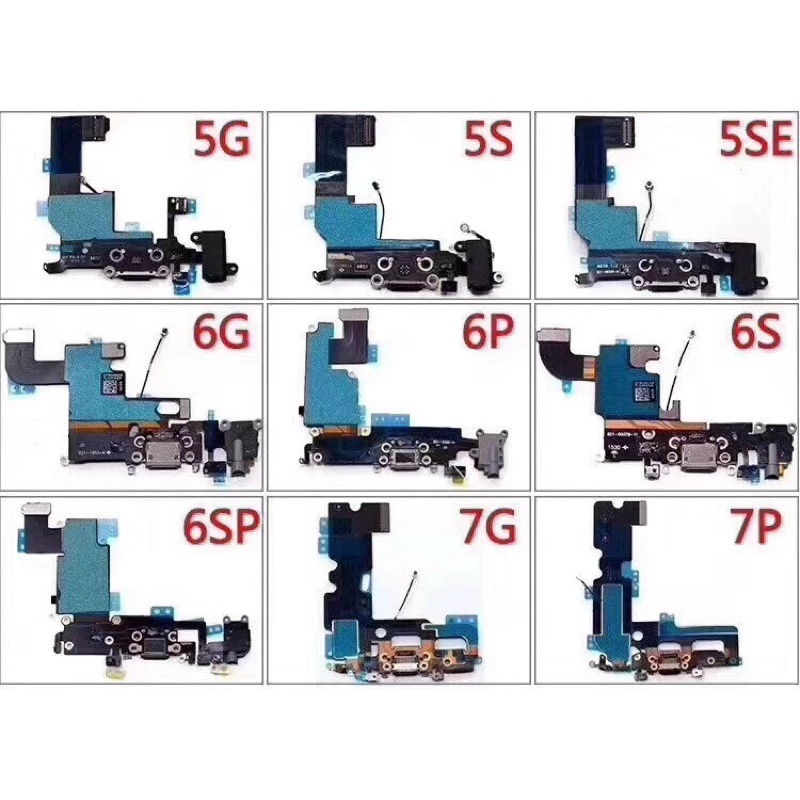 Chân sạc 5G/5S/6G/6S/6Plus/6S plus/7G/7Plus/8G/8 Plus