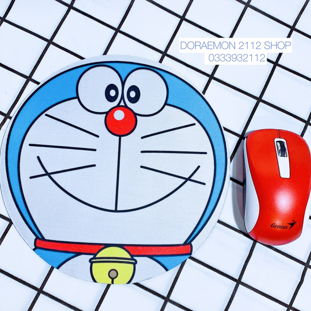 Miếng lót chuột 5mm kích thước 20x24cm Doraemon