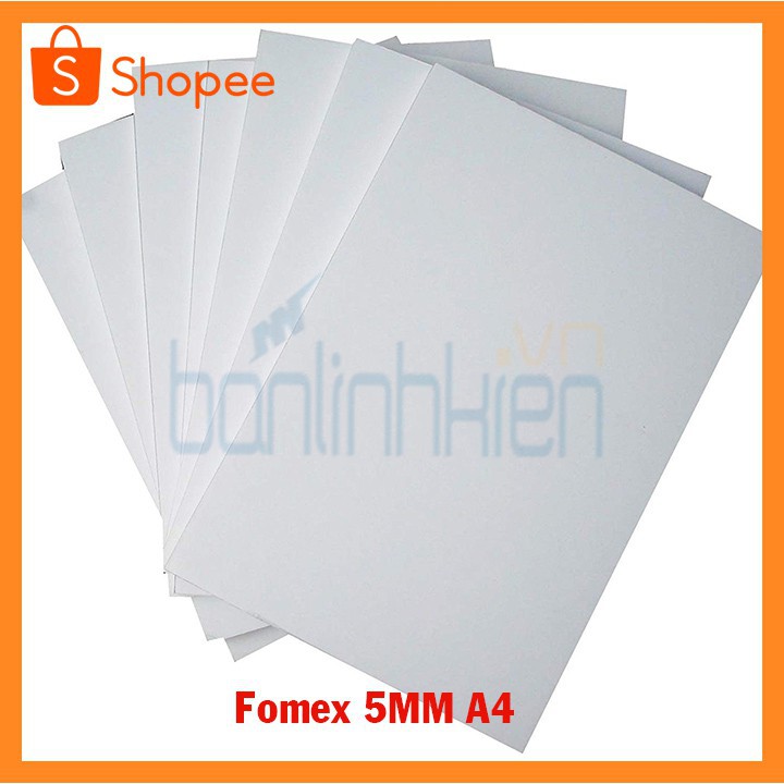 Fomex Dẻo 5MM A4, A5 (Làm Mô Hình)