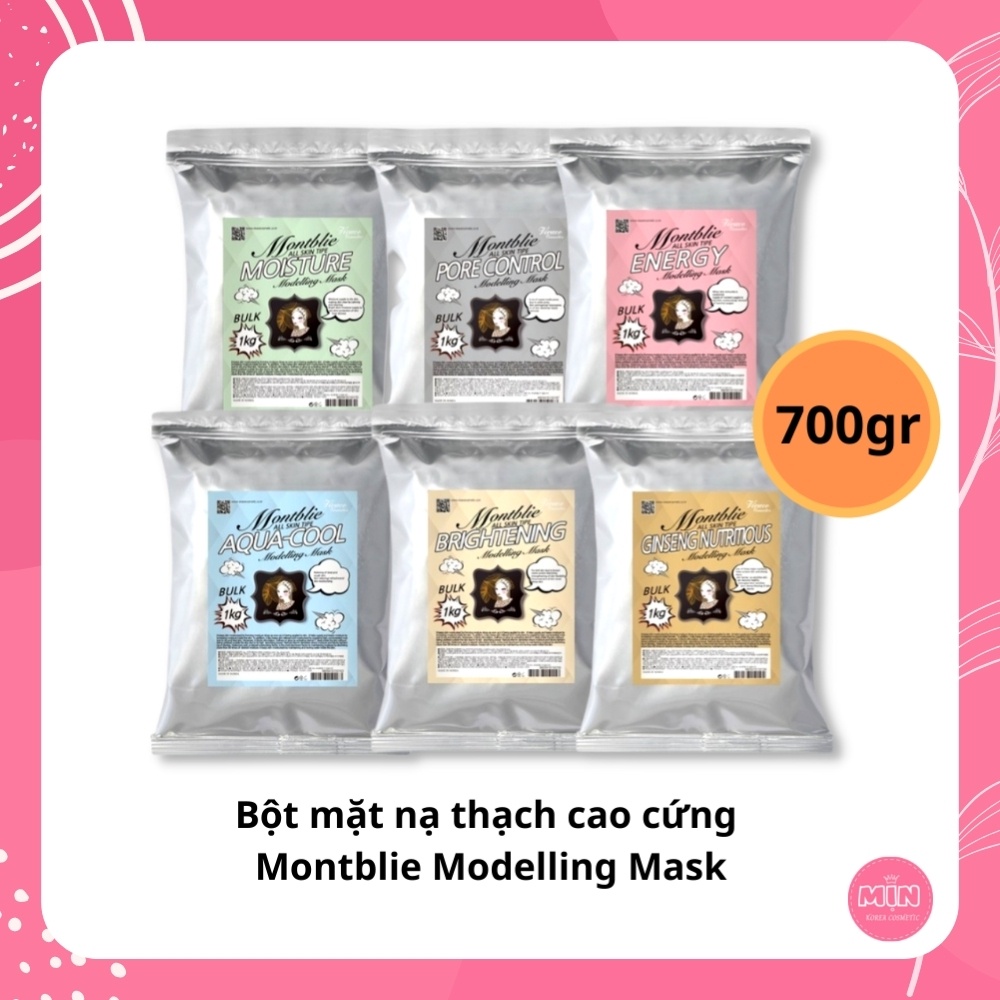 Bột mặt nạ thạch cao Montblie Modelling Mask - Chuyên dùng SPA - Size lớn [ 700gr ]