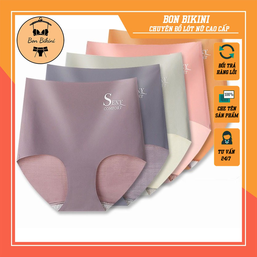 Quần chip su non Cạp Cao Gen Bụng, không viền không để lại vết hằn SEXY