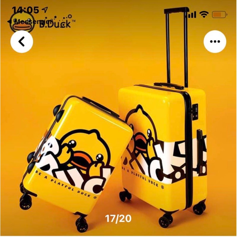 Vali du lịch kéo vịt Bduck  Còn Ít