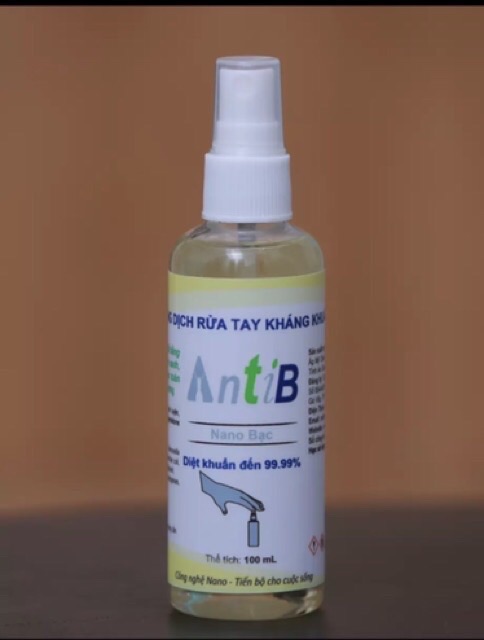 Nước rửa tay kháng khuẩn Nano bạc Ruta 100ml Chính hãng Việt Nam