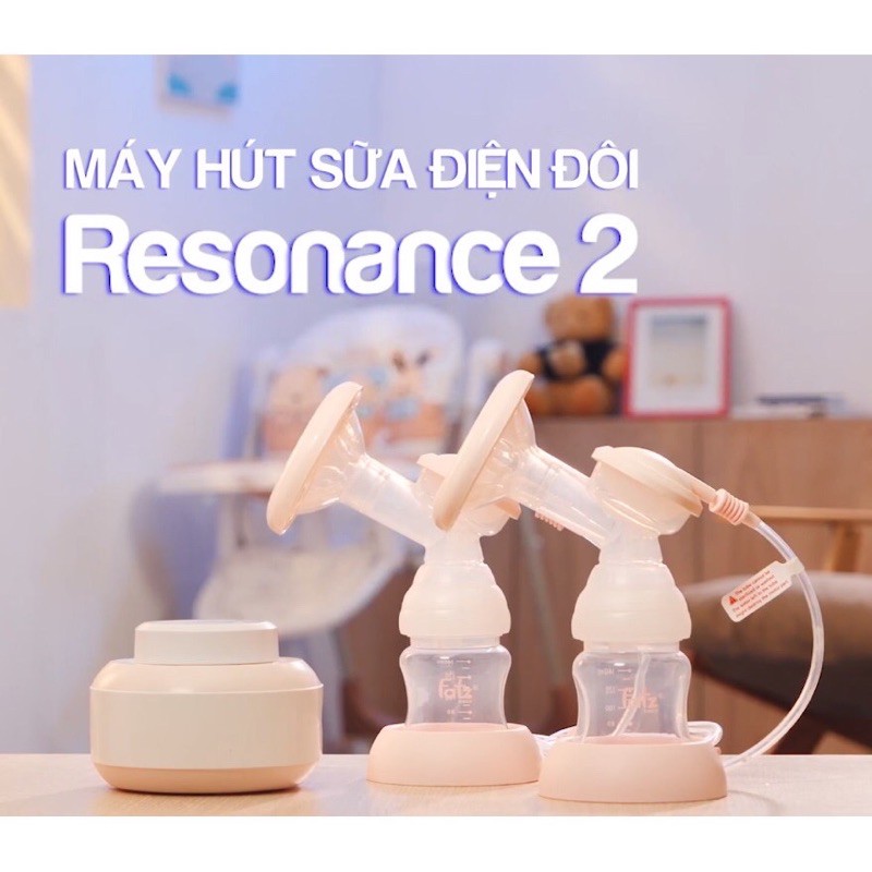 [Mã MKBC13 giảm 80k đơn 1 triệu] MÁY HÚT SỮA ĐIỆN ĐÔI RESONANCE 3 FATZBABY