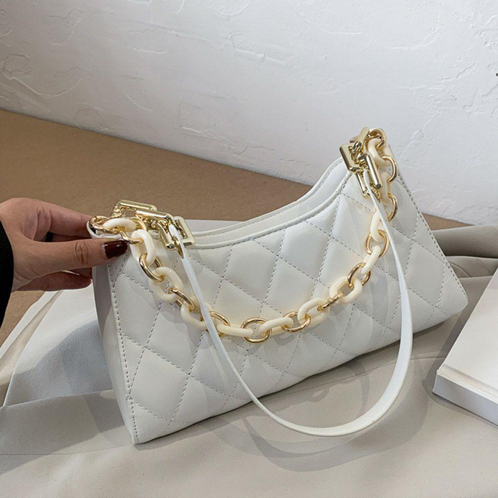 UUMIR Túi Xách Da PU Màu Trơn Thời Trang