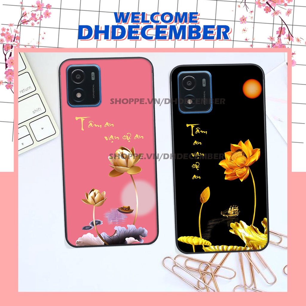 Ốp lưng Vivo Y01 in hình thư pháp tâm an vạn sự an ,mã đáo thành công SIÊU CHẤT