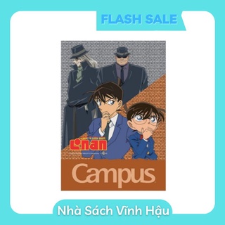 vở kẻ ngang 120 trang conan có chấm cao cấp