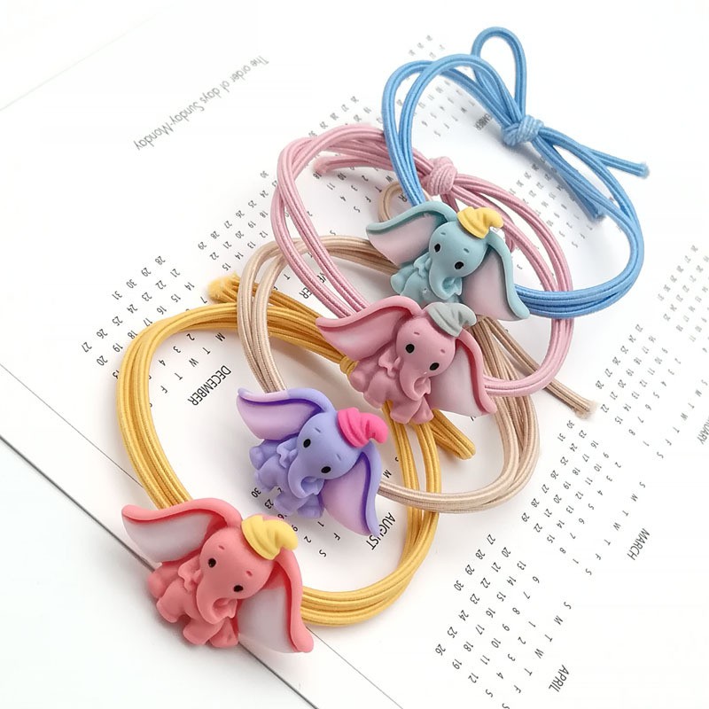 Thun buộc tóc cột tóc chú voi cute