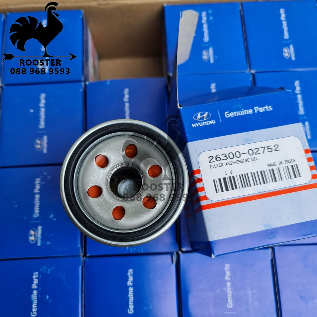 [Hàng Chính Hãng] Lọc nhớt, lọc dầu động cơ Hyundai i10, Morning, Accent, Soluto, Getz (1.1) (Mã:2630002752)