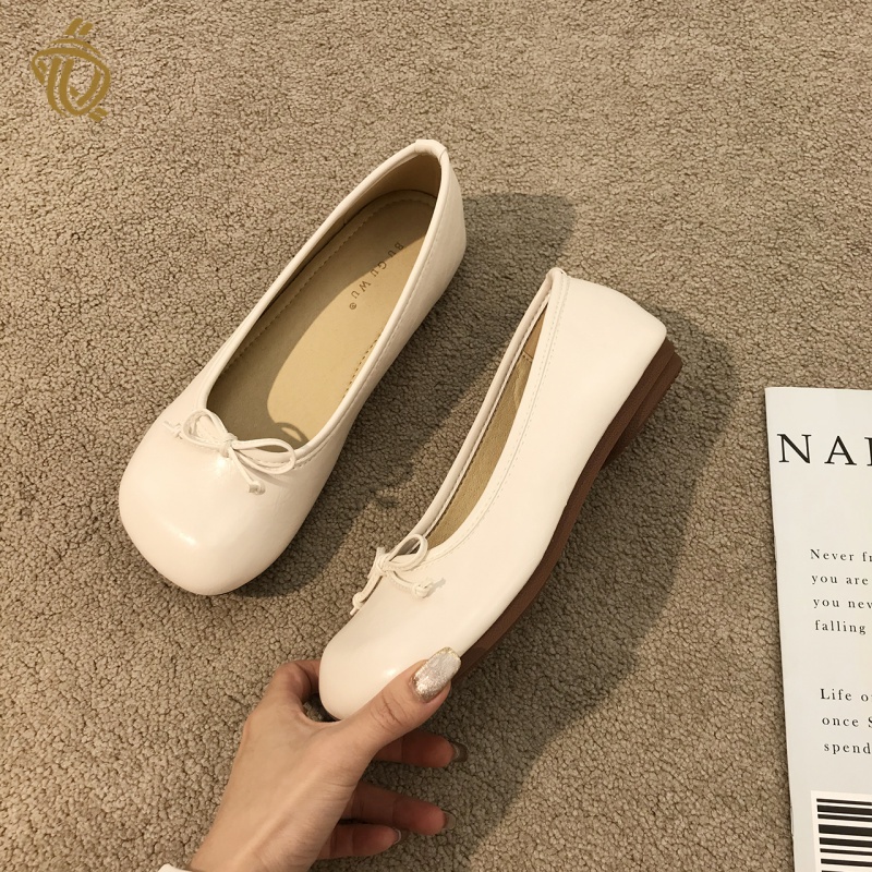 Giày Búp Bê Mary Jane Đế Bằng Thiết Kế Mới Thời Trang Mùa Thu 2022 Dành Cho Nữ