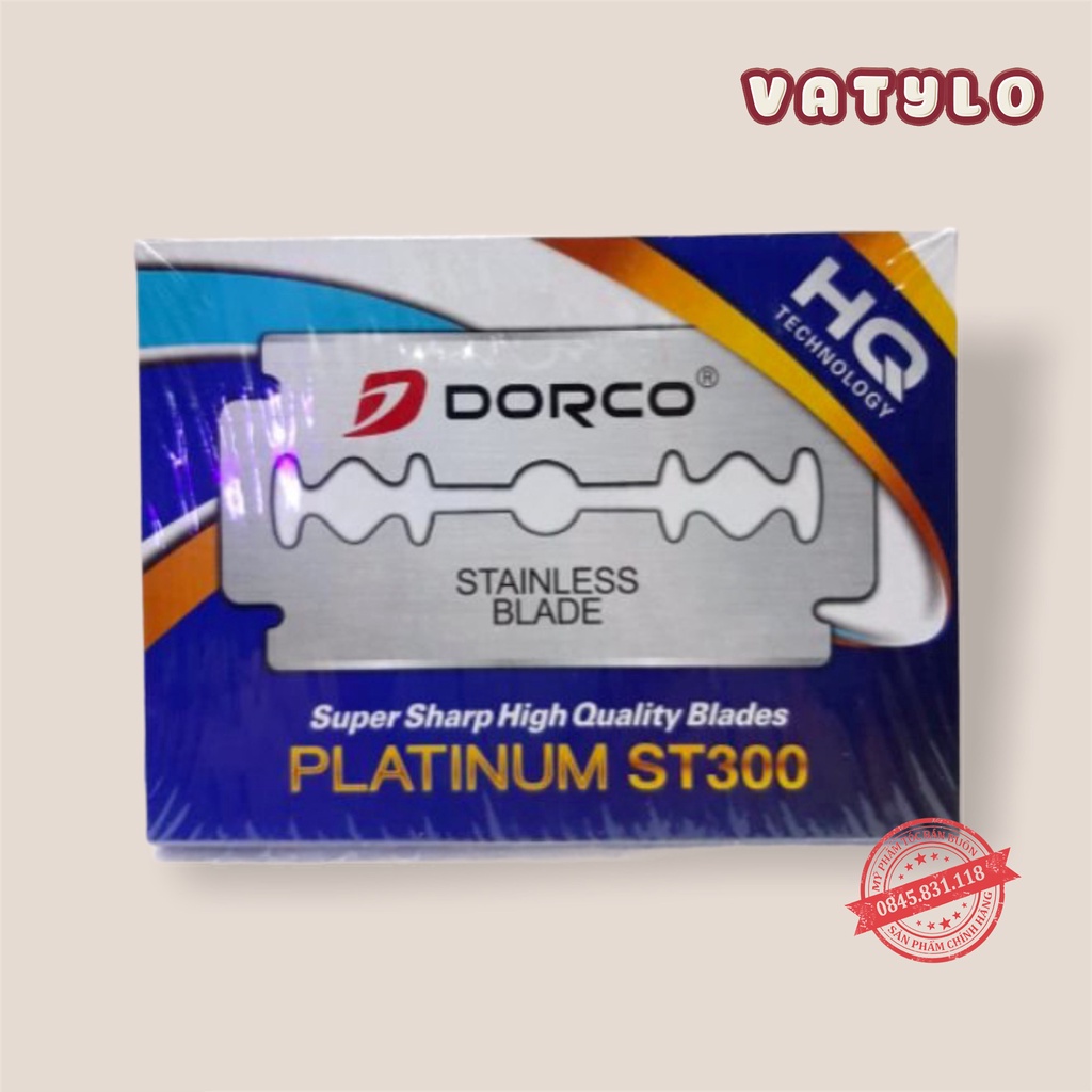Dao cạo dorco chuẩn công ty 100 lưỡi DC18