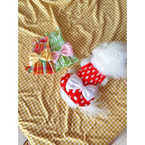 Đầm nhúng nơ siêu sang choảnh