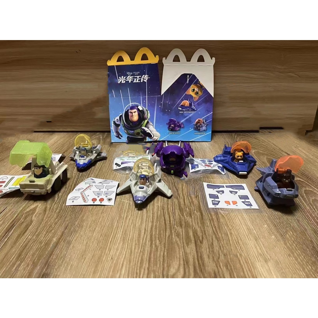 2022 McDonald's Buzz Lightyear, True Story of Lightyear, McDonald's June Happy Meal.