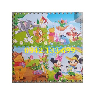 Thảm Xốp Lót Sàn Cho Bé Hình Hoạt Hình 60cmx60cm