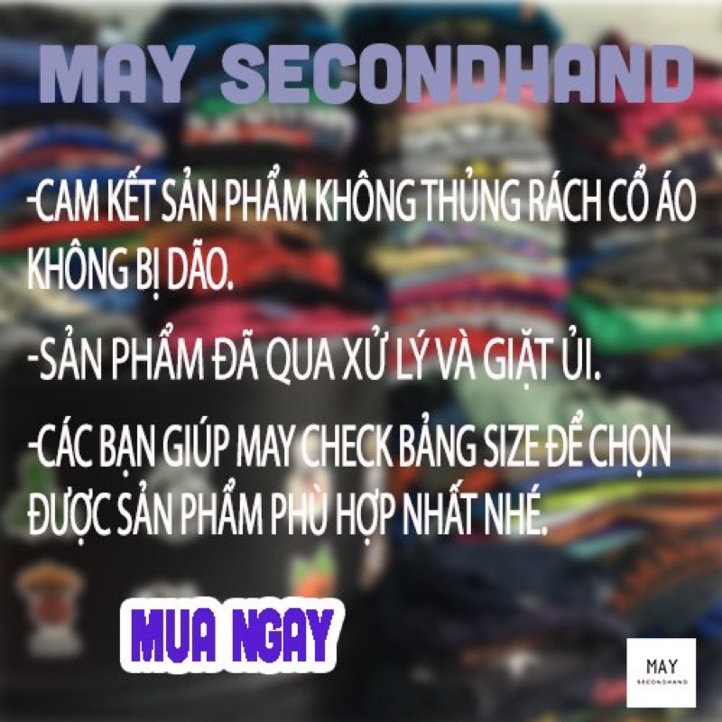 Áo phông unisex secondhand - áo thun Mỹ loại 1 độ mới cao hình đẹp (giao ngẫu nhiên) được chọn size