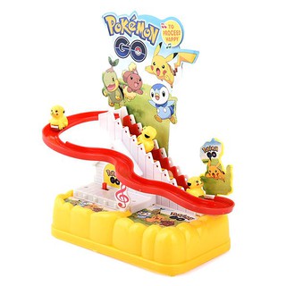 MÔ HÌNH ĐỒ CHƠI PIKACHU LEO THANG & TRƯỢT CẦU TUỘT VUI NHỘN, DÍ DỎM