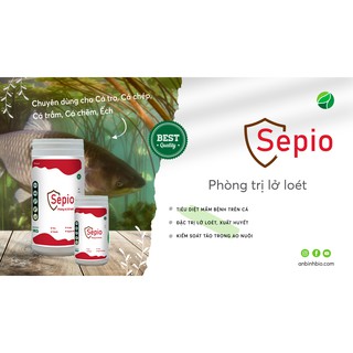 Sepio - Diệt khuẩn, nấm, ký sinh trùng, phòng lở loét trên cá