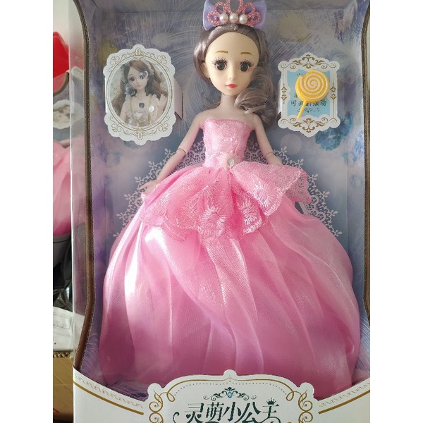 Búp bê công chua barbie cho bé gái cỡ lớn 40cm