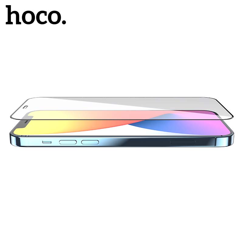 Miếng dán full màn hình Hoco G7 chống bám vân tay bảo vệ màn hình điện thoại cho iPhone 12/12 Pro