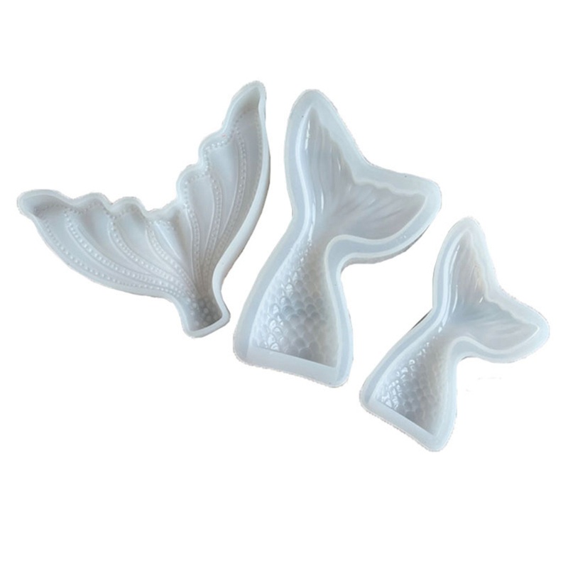 Khuôn Silicone Làm Bánh Hình Đuôi Cá Tráng Gương Độc Đáo