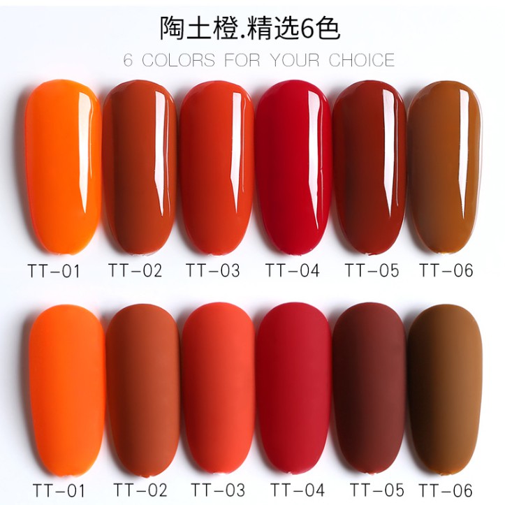 [Chính hãng] Sơn gel màu nâu đỏ AS mã TT