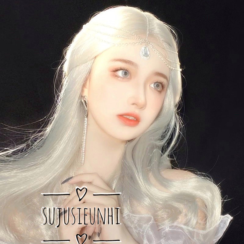 (có video) Vòng đội đầu hình giọt nước đính đá- phụ kiện trang trí tóc cosplay tiên nữ
