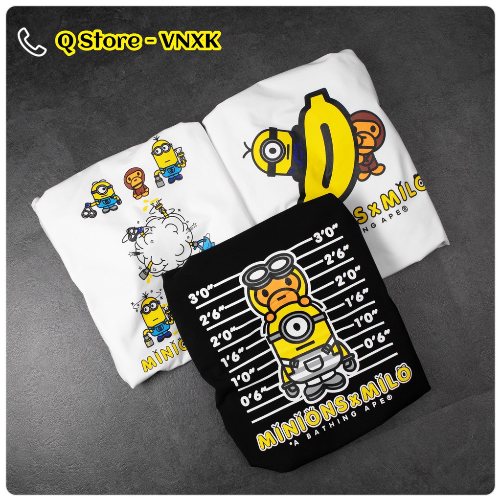 T-Shirt Aape Minion Cao Cấp (ẢNH THẬT 100%