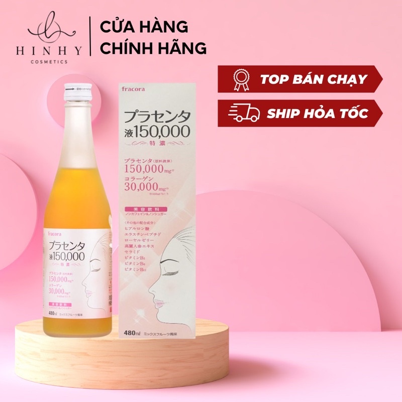 Nước Uống Nhau Thai Cừu FRACORA PLACENTA Nhật Bản