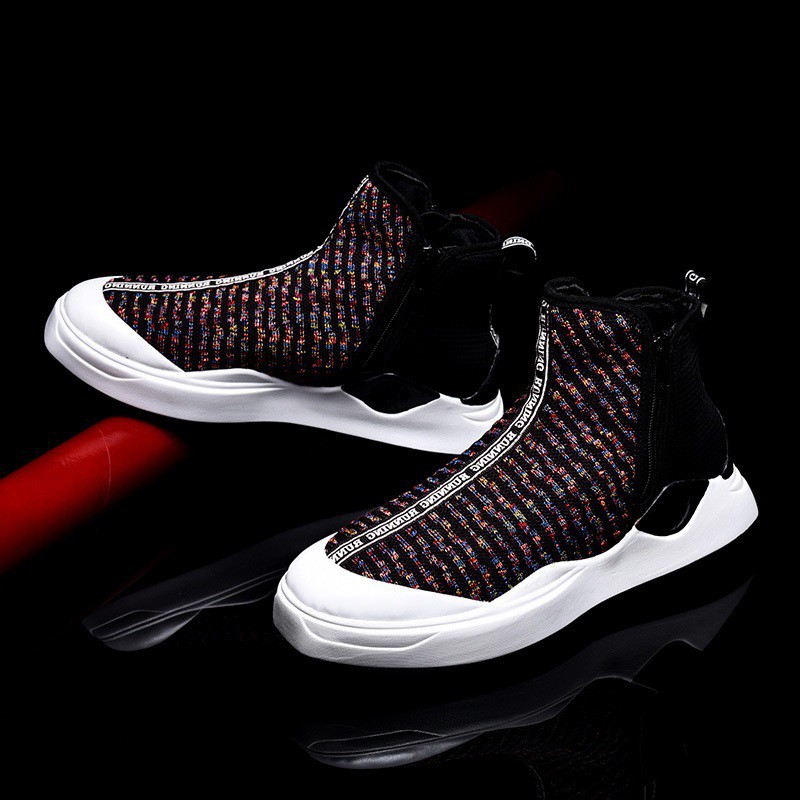 free Giày thể thao cổ cao đế dày thiết kế khóa kéo cá tính dành cho nam uy tín Uy Tín 2020 Az1 ◁ 1212 ? | BigBuy360 - bigbuy360.vn