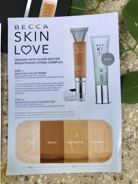 Sample/Mẫu thử Kem nền Foundation Bobbi Brown, Becca Skin Love, Fenty Beauty