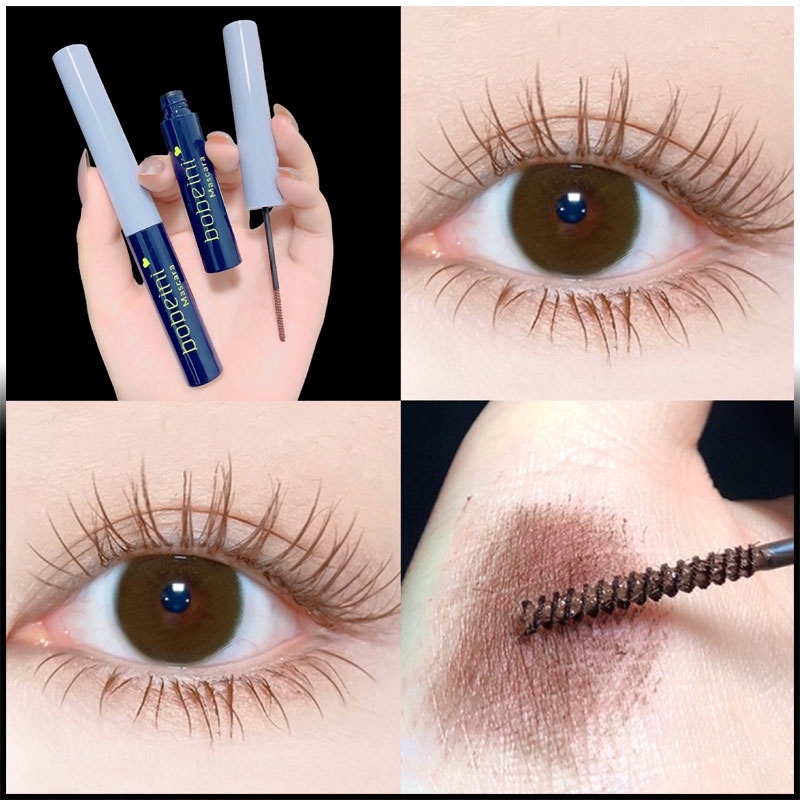 Mascara chuốt mi Bobeini vỏ xanh làm cong, dài mi, lâu trôi chính hãng Lameila Mifa