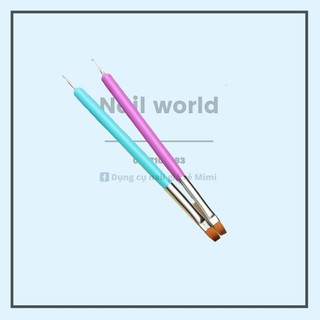 Cọ 2 đầu đắp gel và chấm bi trang trí