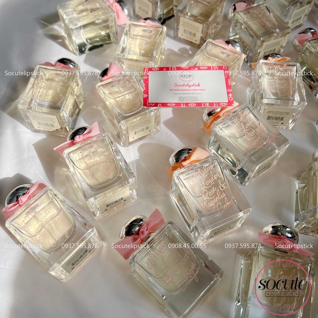 Nước hoa Jo Malone Rose Blush Cologne 50ml - Rose Magnolia 50ml Fullbox + Túi