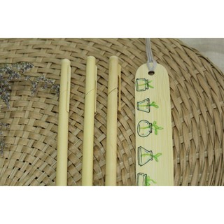 Bộ quà tặng 3 bút bi tre